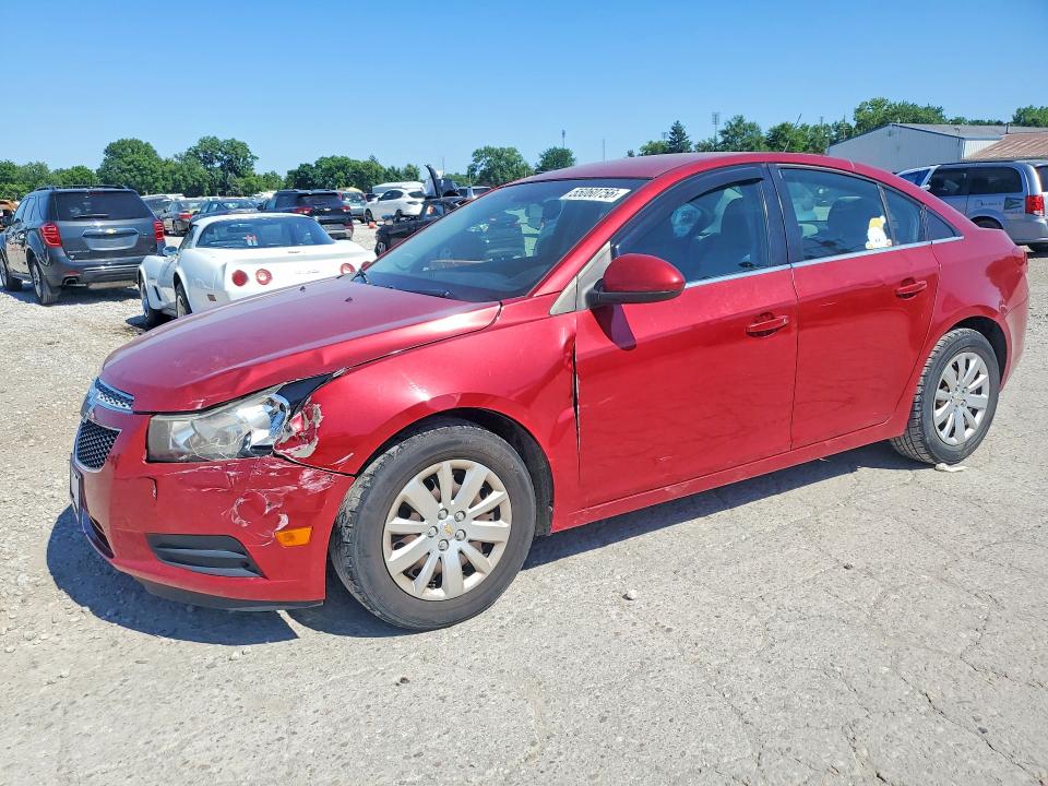 2011 Chevrolet Cruze VIN 1G1PF5S98B7146333 — COPART salvage auction photo