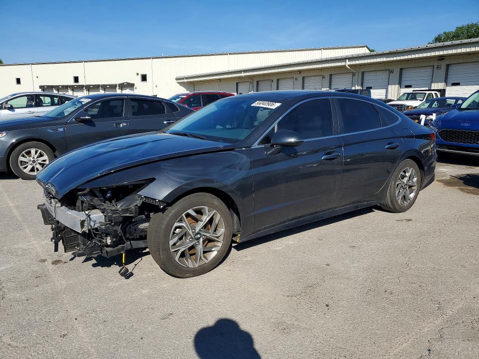2022 Hyundai Sonata VIN KMHL14JA4NA226337 COPART salvage auction — FRONT END, Ky - Cert Of Title-Salvage, sold $4,100 on 2026-07-13 (photo 1)