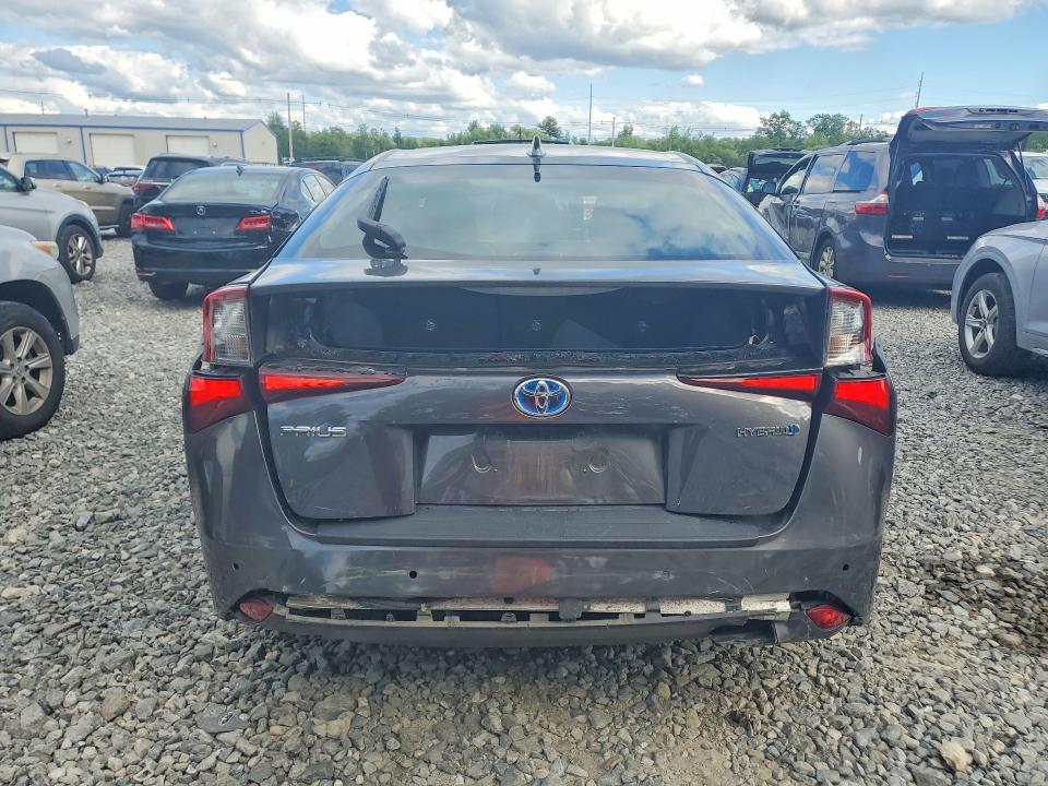2019 Toyota Prius VIN JTDKARFU2K3077636 COPART salvage auction — REAR END, Ma - Cert Of Title-Salvage, sold $100 on 2026-07-23 (photo 6)