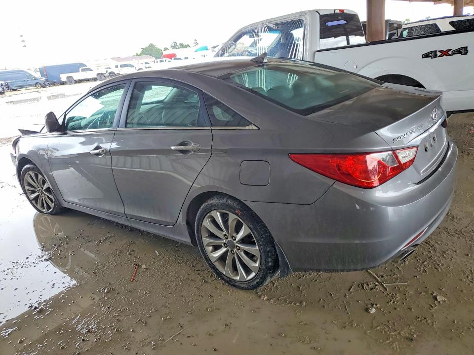 2011 Hyundai Sonata VIN 5NPEC4ACXBH019318 COPART salvage auction — FRONT END, Tx - Salvage Vehicle Title, sold $700 on 2026-07-17 (photo 2)