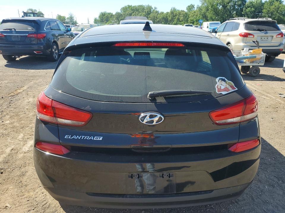 2018 Hyundai Elantra VIN KMHH35LE2JU010047 COPART salvage auction — WATER/FLOOD, Ia - Cert Of Title-Salvage Title, sold $1,550 on 2026-07-10 (photo 6)