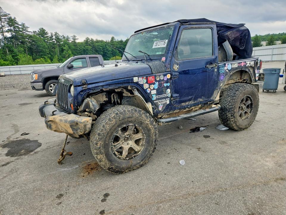 2013 Jeep Wrangler / VIN 1C4AJWAG4DL546028 COPART salvage auction — ROLLOVER, Me - Cert Of Title-Salvage Collisio, sold $1,550 on 2026-07-10 (photo 1)
