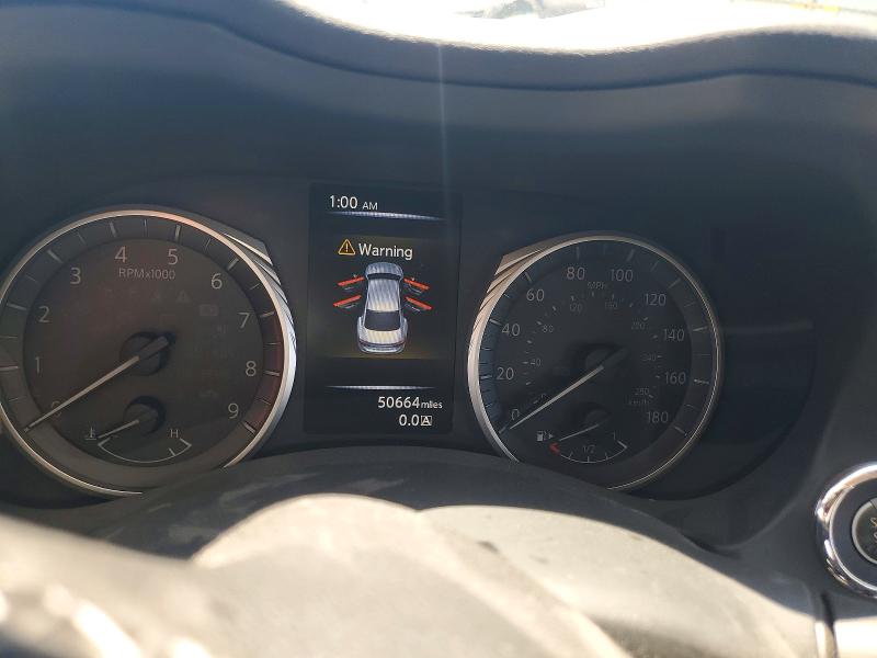 2018 Infiniti Q50 VIN JN1EV7AP9JM356181 COPART salvage auction — VANDALISM, Salvage Title, sold $275 on 2026-07-15 (photo 9)