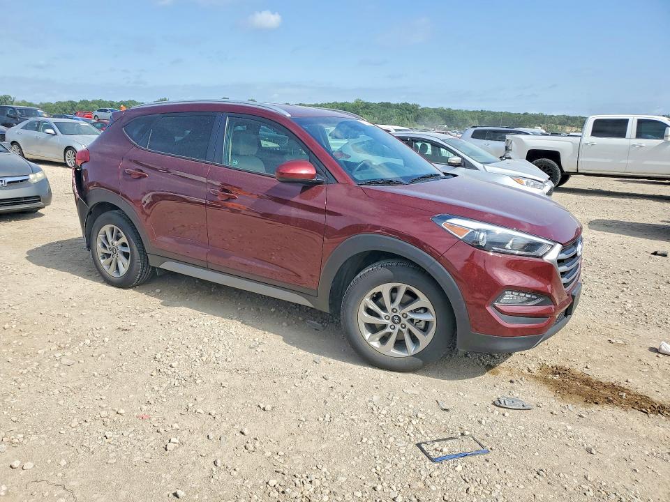 2018 Hyundai Tucson VIN KM8J33A41JU608680 COPART salvage auction — SIDE, Ks - Cert Of Title-Salvage, sold $3,400 on 2026-07-16 (photo 4)