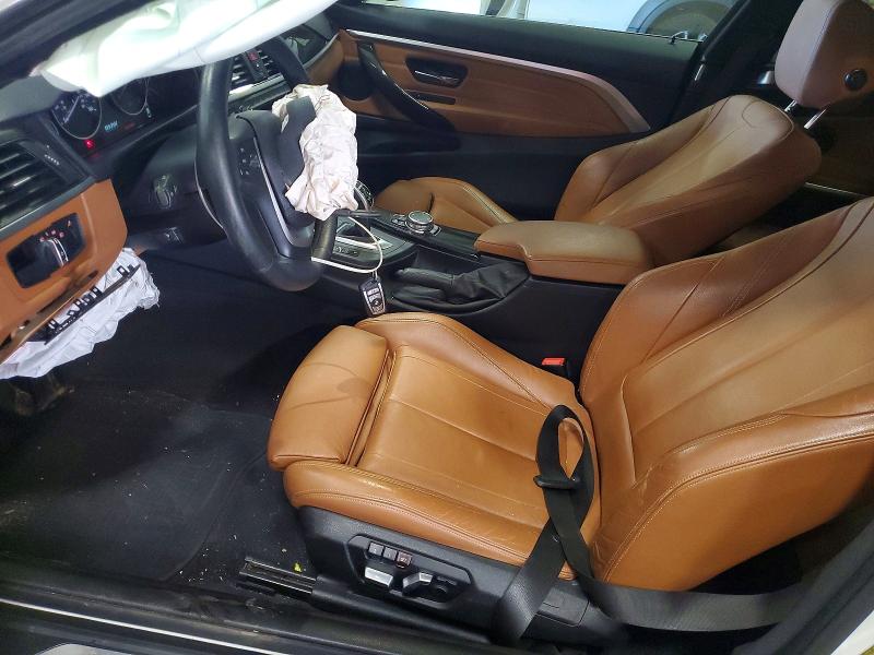 2016 BMW 4er VIN WBA3N9C57GK250311 COPART salvage auction — FRONT END, Mi - Certificate Of Title, sold $2,250 on 2026-07-10 (photo 7)