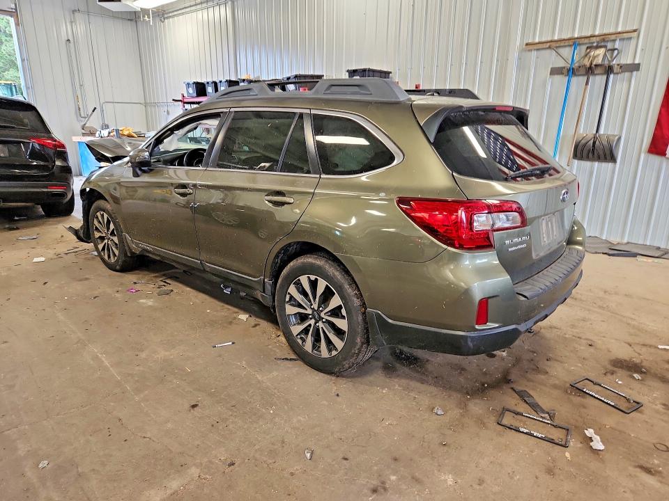2015 Subaru Outback VIN 4S4BSBJC0F3238618 COPART salvage auction — FRONT END, Wi - Junked Vehicle Bill Of Sale, sold $625 on 2026-07-02 (photo 2)