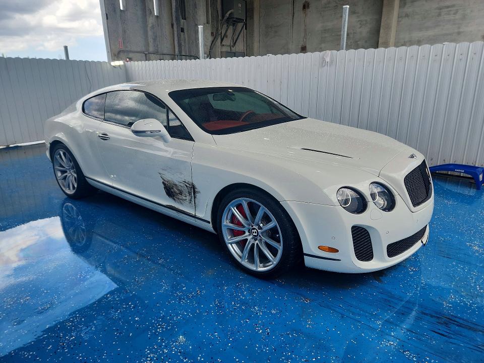 2011 Bentley Continental VIN SCBCU7ZA0BC067708 COPART salvage auction — SIDE, Fl - Cert Of Title Slvg Rebuildable, sold $33,750 on 2026-07-02 (photo 4)