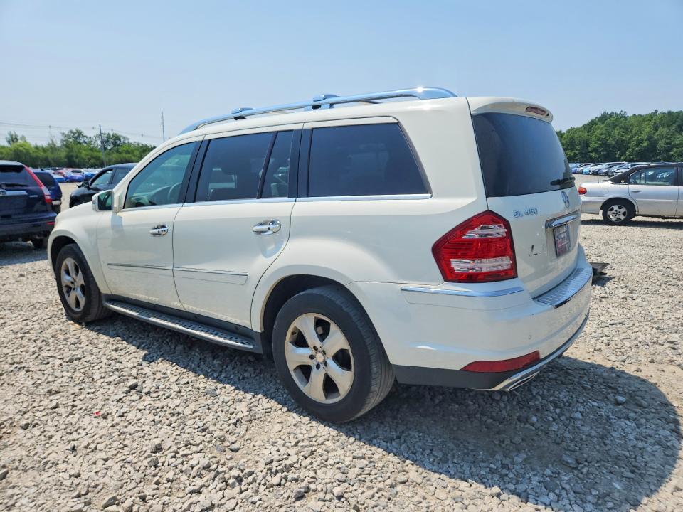 2012 Mercedes-benz Gl-class VIN 4JGBF7BE8CA785676 COPART salvage auction — MINOR DENT/SCRATCHES, MA - CERTIFICATE OF TITLE, sold $625 on 2026-07-09 (photo 2)