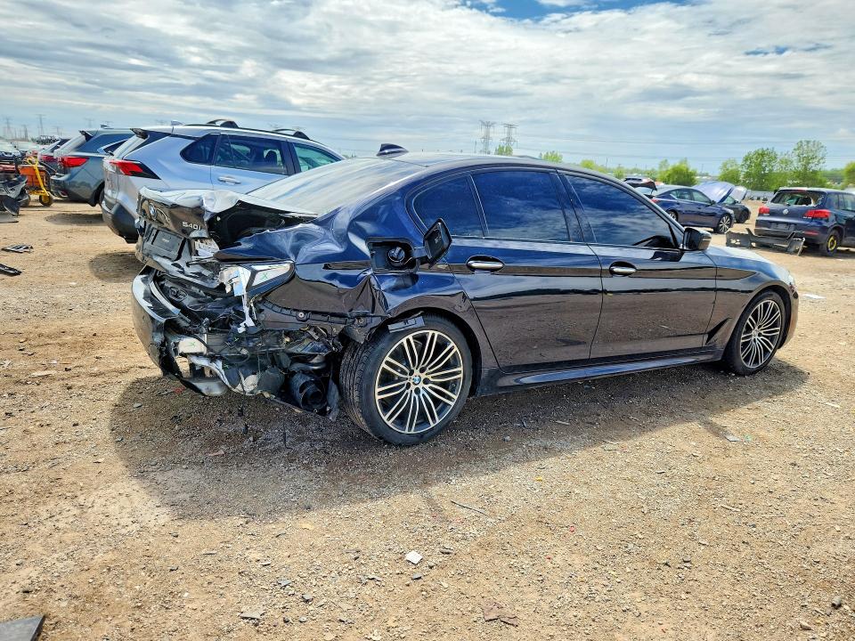 2017 BMW VIN WBAJE7C36HG887995 COPART salvage auction — REAR END, Il - Salvage Certificate, sold $1,200 on 2026-07-28 (photo 3)