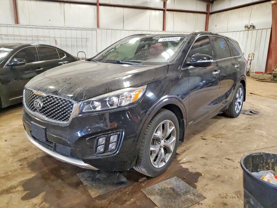 2016 Kia Sorento VIN 5XYPKDA14GG022367 COPART salvage auction — ROOF, Mi - Certificate Of Title, sold $3,800 on 2026-07-17 (photo 1)