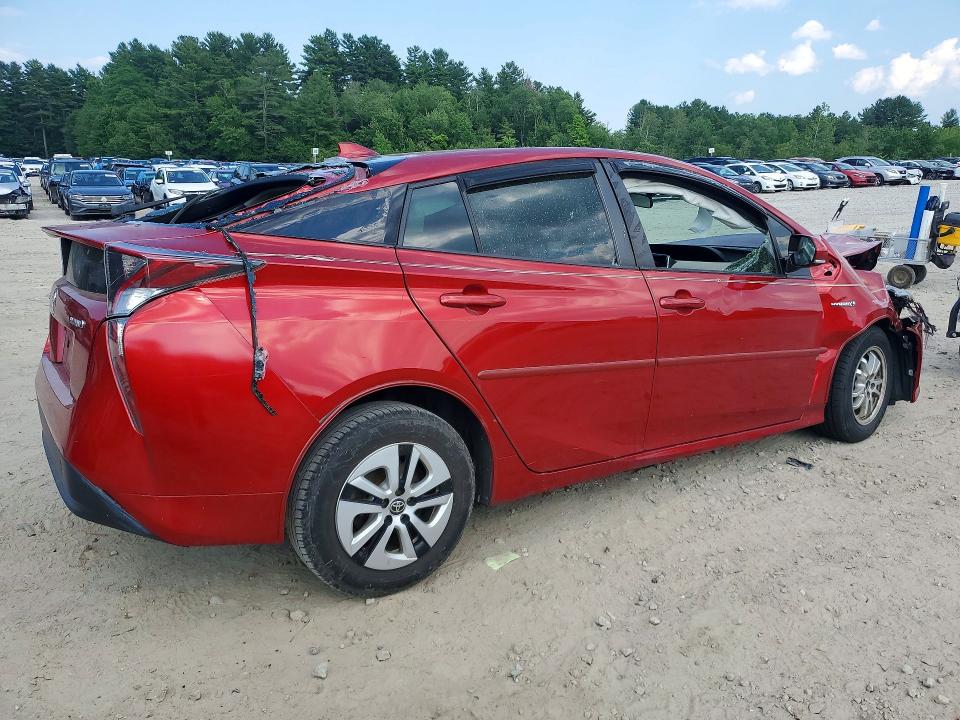 2016 Toyota Prius VIN JTDKARFU3G3502725 COPART salvage auction — FRONT END, Ma - Cert Of Title-Reconstrctd Coll, sold $1,500 on 2026-07-30 (photo 3)