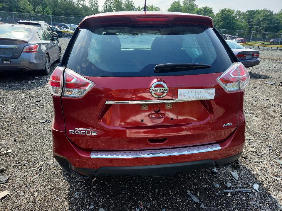 2021 Nissan VIN KNMAT2MV3GP647443 COPART salvage auction — FRONT END, Md - Cert Of Salvage > 75% Damage, sold $775 on 2026-07-07 (photo 6)