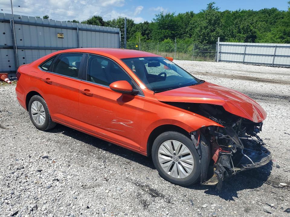 2019 Volkswagen Jetta VIN 3VWC57BU6KM071630 COPART salvage auction — FRONT END, Ar - Cert Of Title-Salvage, sold $2,050 on 2026-07-27 (photo 4)