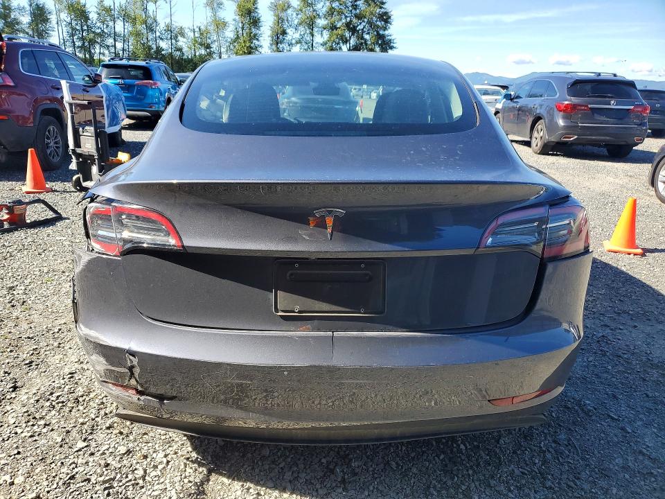 2023 Tesla Model 3 VIN 5YJ3E1EA2PF694353 COPART salvage auction — FRONT END, WA - BILL OF SALE, sold $6,500 on 2026-07-27 (photo 6)