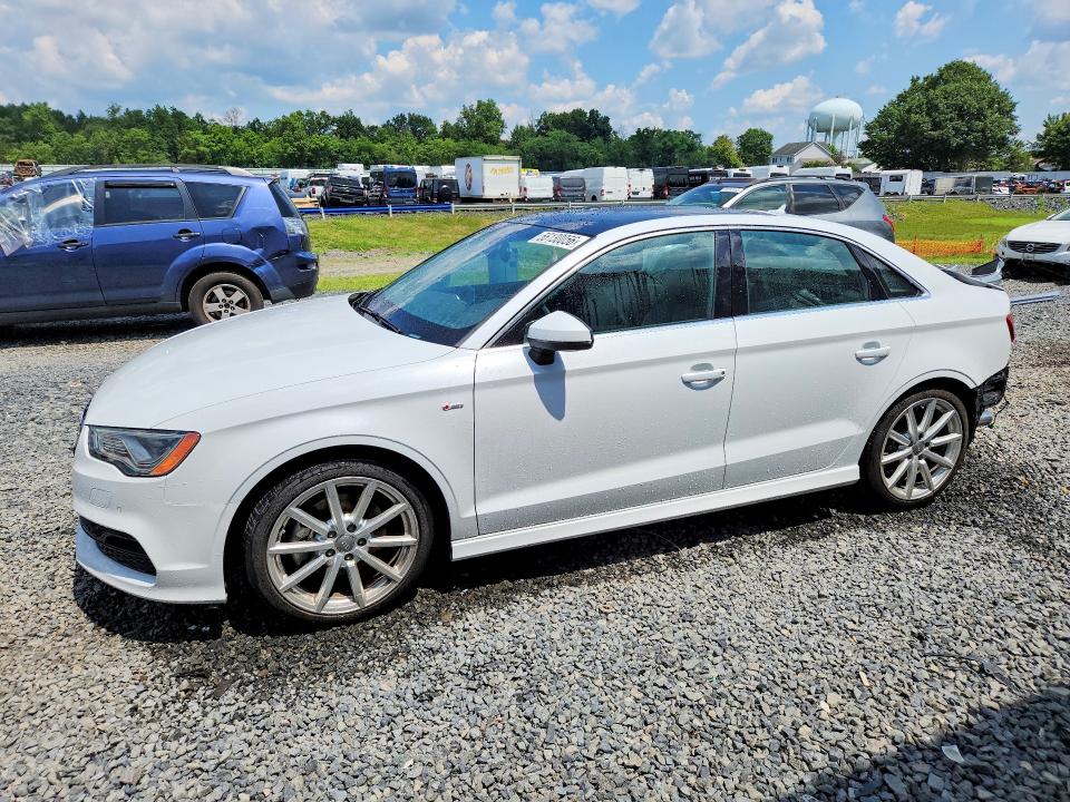2015 Audi A3 VIN WAUKFGFF8F1081390 COPART salvage auction — REAR END, NJ - CERT OF TITLE-SALVAGE, sold $5,300 on 2026-07-31 (photo 1)