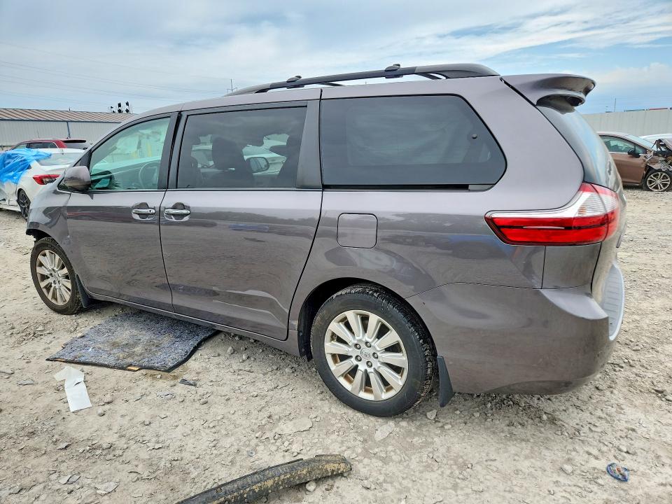 2015 Toyota Sienna VIN 5TDDK3DC4FS109777 COPART salvage auction — FRONT END, Oh - Cert Of Title-Salvage, sold $1,650 on 2026-07-18 (photo 2)