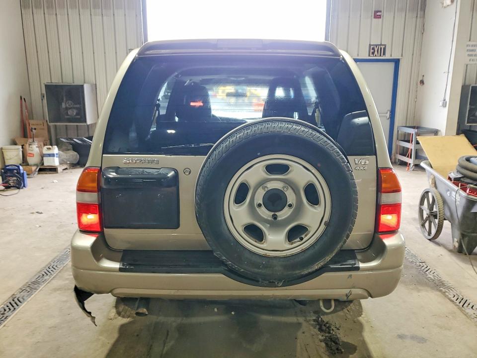 2002 Suzuki Xl-7 VIN JS3TX92V724121630 COPART salvage auction — FRONT END, Pa - Certificate Of Salvage, sold $525 on 2026-07-09 (photo 6)
