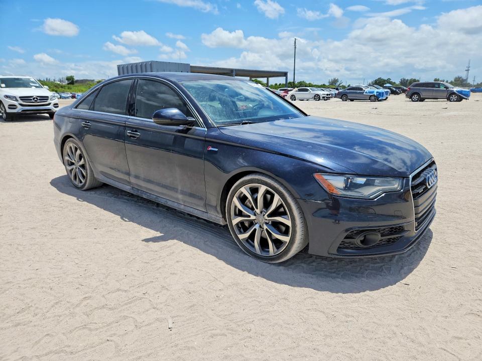 2012 Audi A6 VIN WAUHGAFC8CN145006 COPART salvage auction — MINOR DENT/SCRATCHES, Nc - Certificate Of Title, sold $1,800 on 2026-07-14 (photo 4)