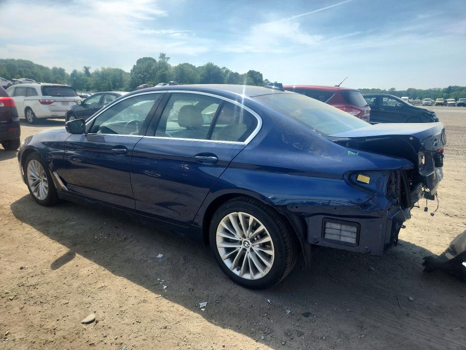 2023 BMW 5er VIN WBA13BJ05PWY02599 COPART salvage auction — REAR END, Ma - Cert Of Title-Salvage, sold $14,800 on 2026-07-29 (photo 2)
