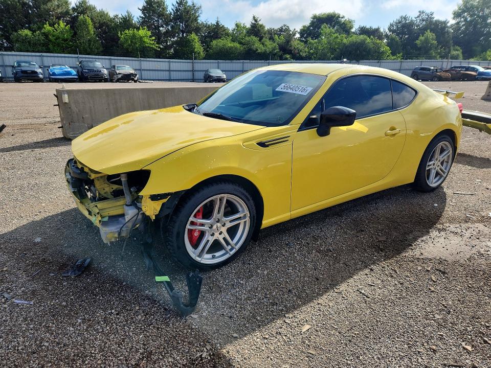 2017 Subaru Brz VIN JF1ZCAC14H9601126 COPART salvage auction — FRONT END, Il - Salvage Certificate, sold $3,750 on 2026-07-16 (photo 1)