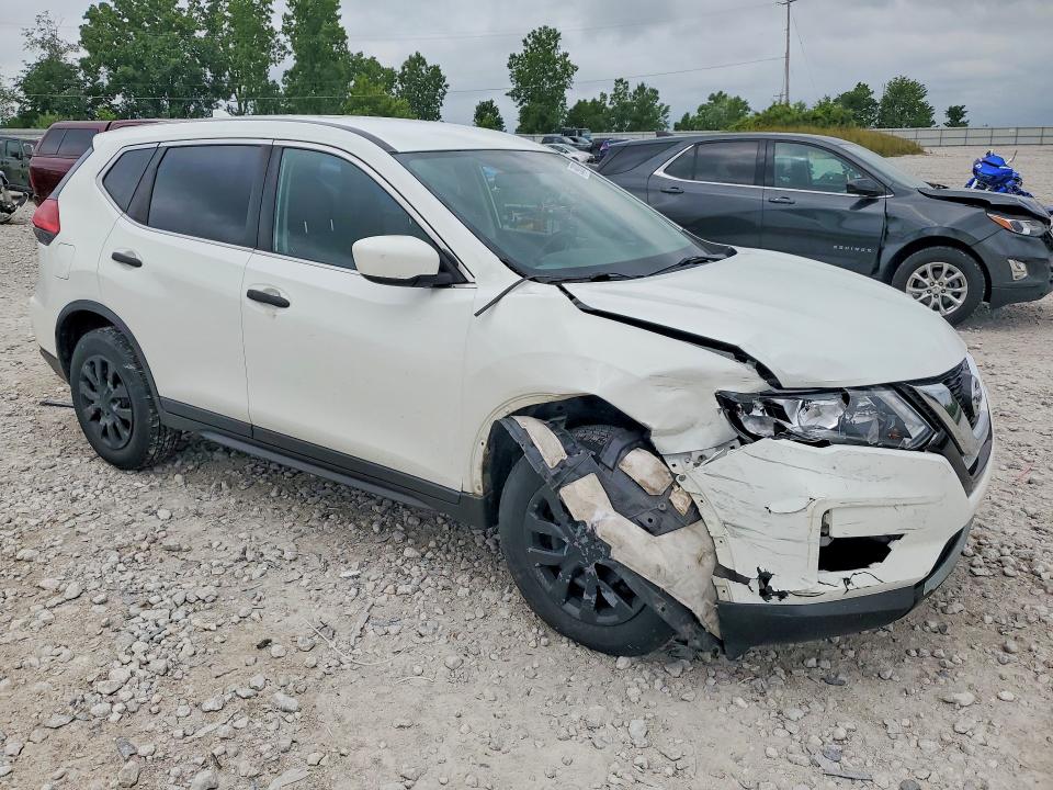 2017 Nissan Rogue VIN KNMAT2MV1HP528565 COPART salvage auction — FRONT END, Mi - Certificate Of Title, sold $1,100 on 2026-07-30 (photo 4)