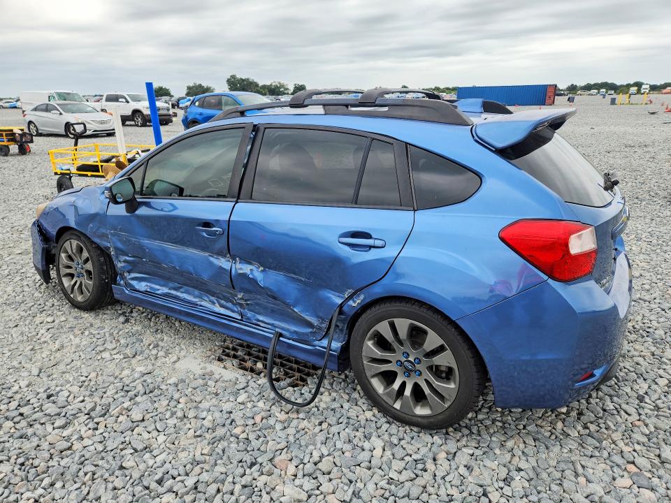 2016 Subaru Impreza VIN JF1GPAS64GH239148 COPART salvage auction — SIDE, Fl - Cert Of Title Slvg Rebuildable, sold $375 on 2026-07-07 (photo 2)