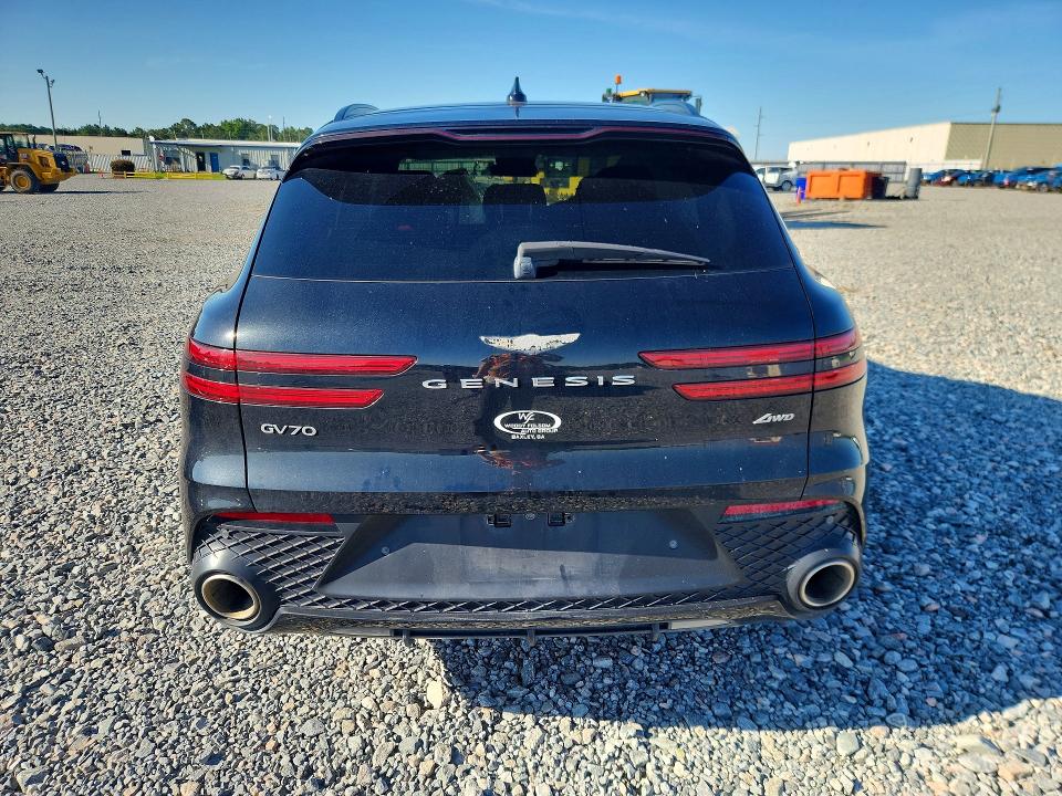 2022 Genesis Gv70 VIN KMUMADTB1NU033976 COPART salvage auction — FRONT END, Ga - Cert Of Title-Salvage, sold $12,300 on 2026-07-07 (photo 6)