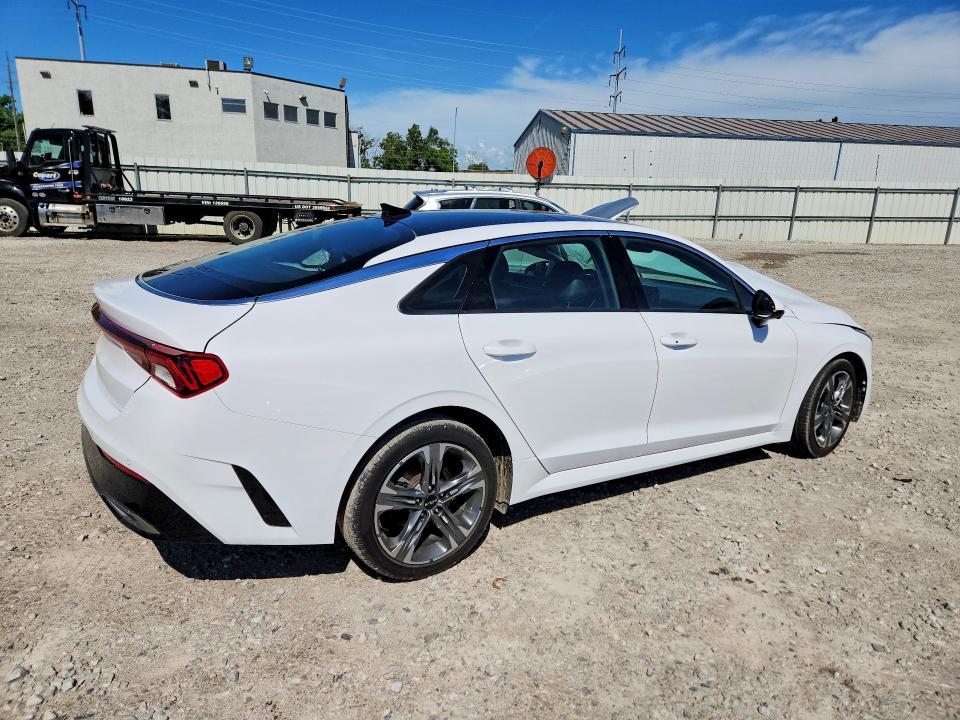 2023 Kia K5 VIN 5XXG34J24PG186759 COPART salvage auction — SIDE, OH - CERT OF TITLE-SALVAGE, sold $1,150 on 2026-07-24 (photo 3)