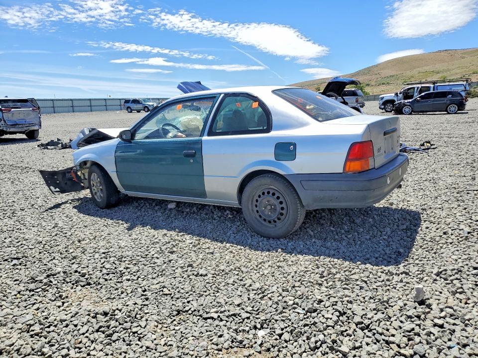 1996 Toyota Tercel VIN JT2AC52L9T0197926 COPART salvage auction — FRONT END, Nv - Salvage Title, sold $90 on 2026-07-30 (photo 2)