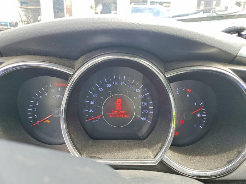 2013 Kia VIN KNAGM4A70D5388438 COPART salvage auction — FRONT END, Qc - Gravement Accidente, sold $125 on 2026-07-21 (photo 9)