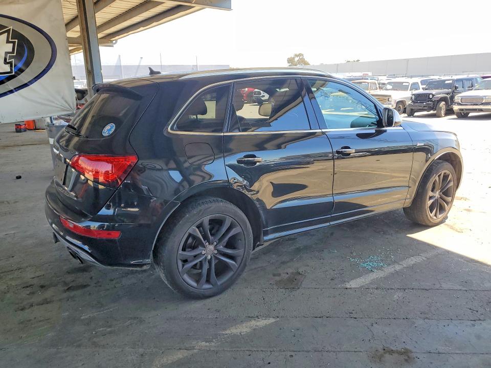 2016 Audi Sq5 VIN WA1CCAFP5GA033315 COPART salvage auction — FRONT END, Ca - Salvage Certificate, sold $2,550 on 2026-07-07 (photo 3)