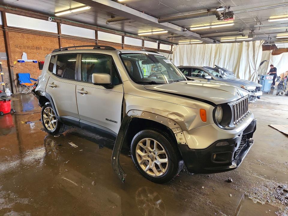 2015 Jeep Renegade VIN ZACCJBBT6FPC43005 COPART salvage auction — FRONT END, PA - CERTIFICATE OF SALVAGE, sold $525 on 2026-07-02 (photo 4)
