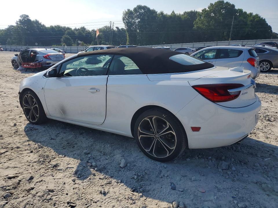 2016 Buick Cascada VIN W04WT3N52GG046710 COPART salvage auction — FRONT END, Ga - Cert Of Title-Salvage, sold $1,650 on 2026-07-29 (photo 2)