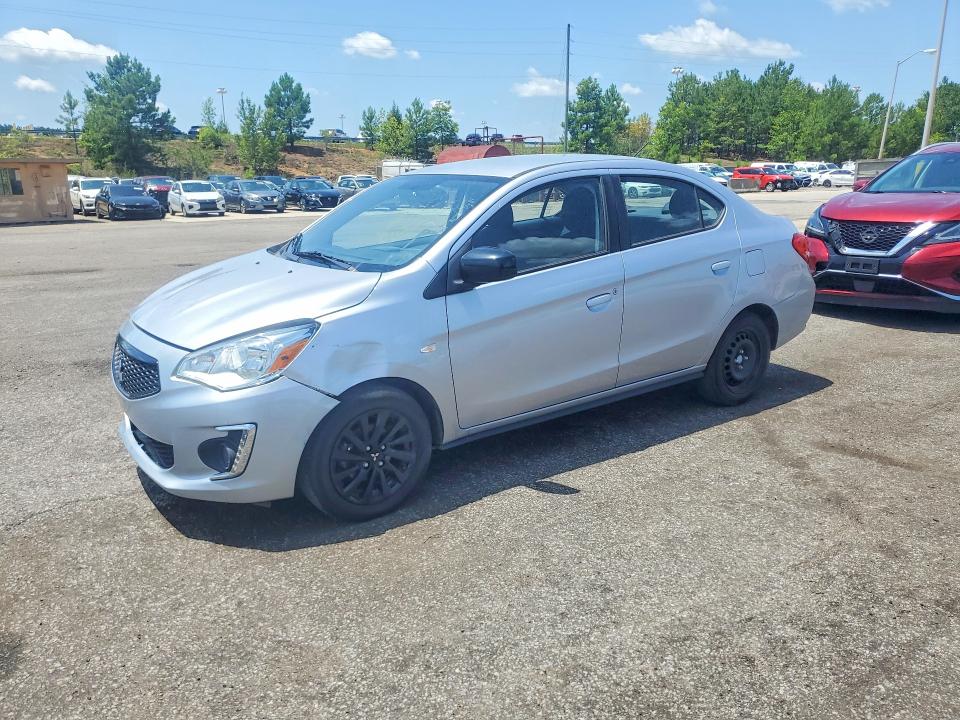 2020 Mitsubishi Mirage VIN ML32F4FJ1LHF01179 COPART salvage auction — FRONT END, NC - CERTIFICATE OF TITLE, sold $1,550 on 2026-07-24 (photo 1)