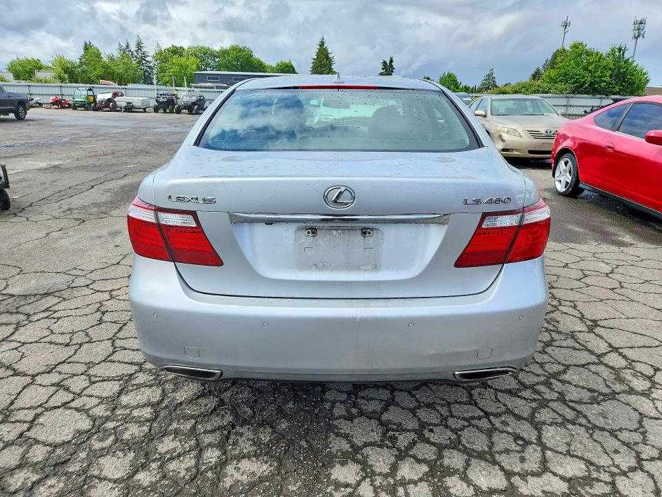2007 Lexus Ls VIN JTHBL46F875040244 COPART salvage auction — FRONT END, Or - Salvage Title Certificate, sold $1,800 on 2026-07-20 (photo 6)