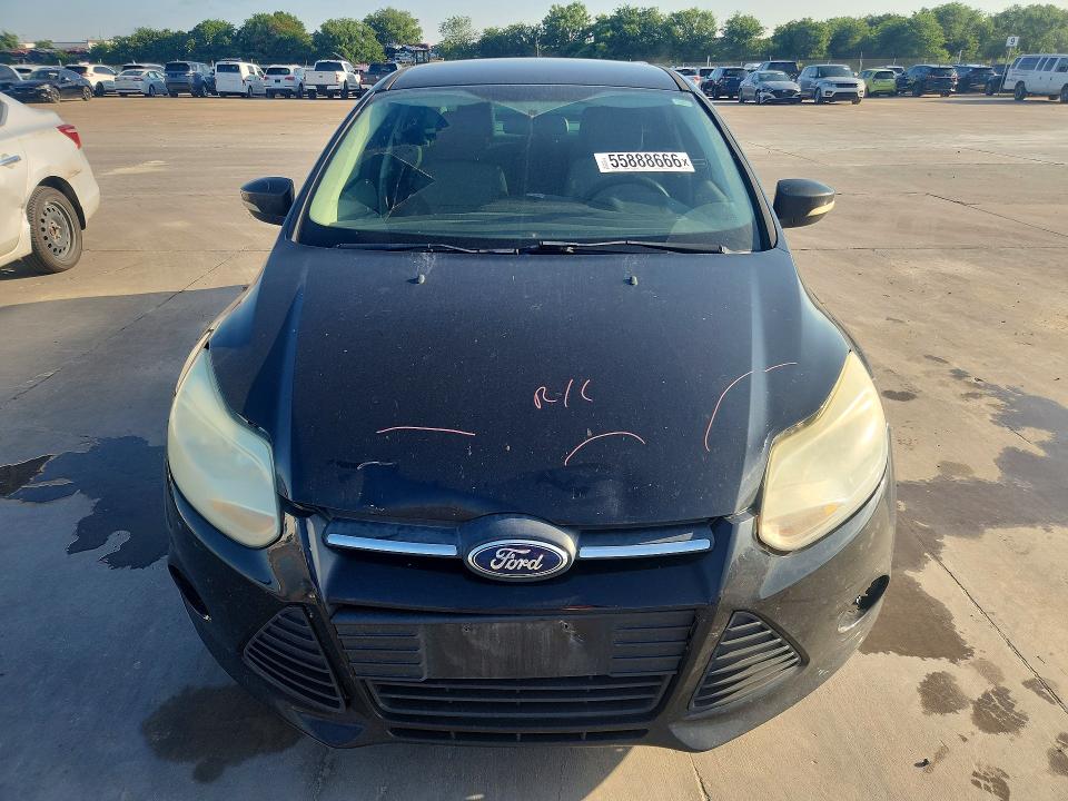2014 Ford Focus VIN 1FADP3F29EL460518 COPART salvage auction — REAR END, Tx - Salvage Vehicle Title, sold $750 on 2026-07-02 (photo 5)