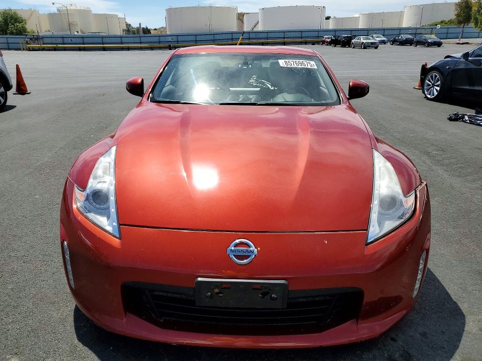 2014 Nissan 370z VIN JN1AZ4EH7EM631430 COPART salvage auction — VANDALISM, Ca - Salvage Certificate, sold $1,200 on 2026-07-29 (photo 5)
