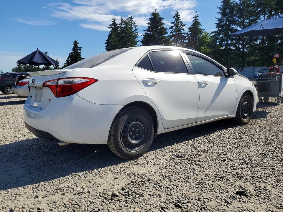2014 Toyota Corolla VIN 5YFBURHE3EP130871 COPART salvage auction — FRONT END, Wa - Bill Of Sale, sold $125 on 2026-07-21 (photo 3)