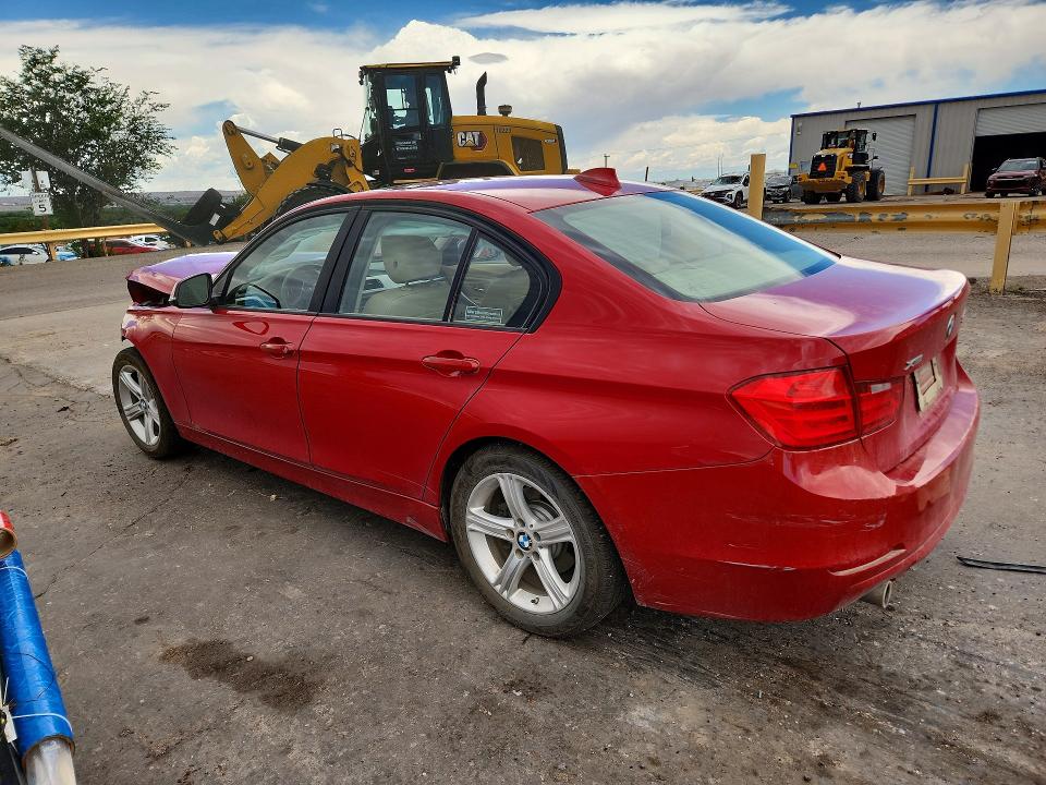 2014 BMW 3er VIN WBA3C3G50ENS71235 COPART salvage auction — FRONT END, Nm - Cert Of Title-Salvage, sold $275 on 2026-07-13 (photo 2)
