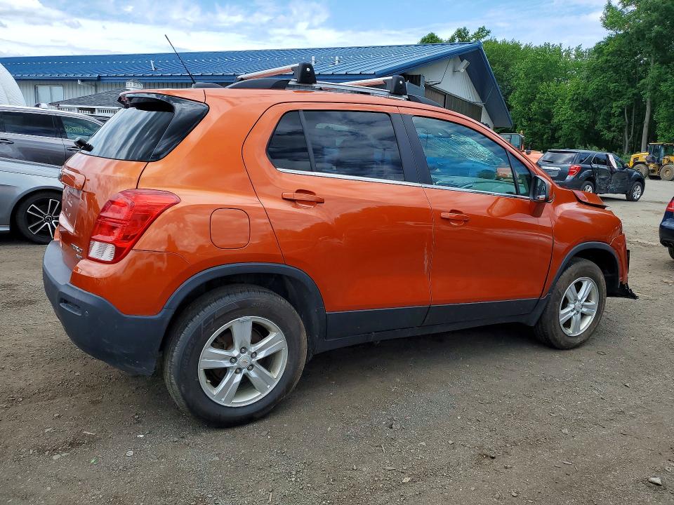 2016 Chevrolet Trax VIN KL7CJPSB5GB724490 COPART salvage auction — FRONT END, Vt - Certificate Of Title (P), sold $975 on 2026-07-27 (photo 3)