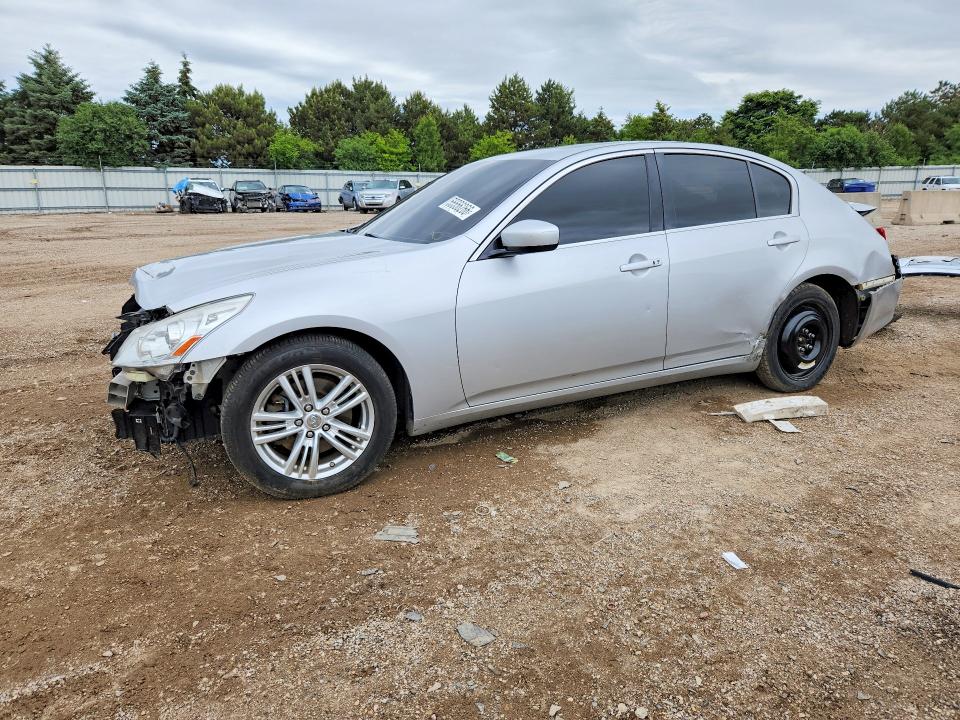2012 Infiniti G VIN JN1CV6AR4CM970965 COPART salvage auction — REAR END, Il - Salvage Certificate, sold $400 on 2026-07-14 (photo 1)
