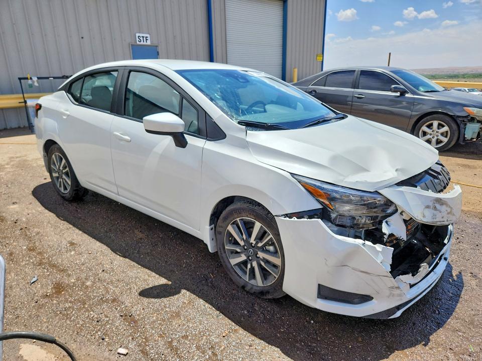2025 Nissan Versa VIN 3N1CN8EV2SL873016 COPART salvage auction — FRONT END, Nm - Cert Of Title-Salvage, sold $4,400 on 2026-07-09 (photo 4)