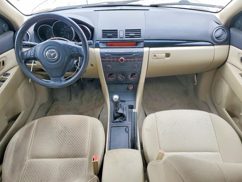 2005 Mazda 3 VIN JM1BK12F451268884 COPART salvage auction — FRONT END, Ca - Salvage Certificate, sold $300 on 2026-07-02 (photo 8)