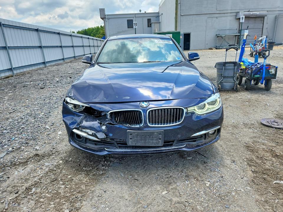 2016 BMW 3er VIN WBA8E9G53GNT46970 COPART salvage auction — FRONT END, Va - Cert Of Title - Salvage, sold $4,150 on 2026-07-15 (photo 5)