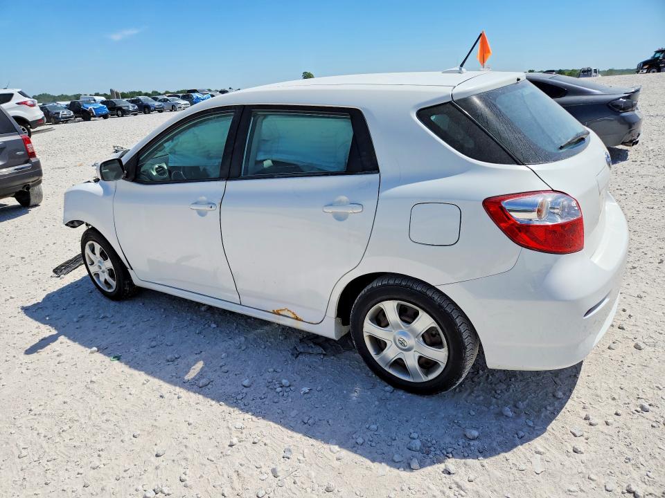 2009 Toyota Matrix VIN 2T1KU40E29C092778 COPART salvage auction — FRONT END, Mi - Certificate Of Title, sold $450 on 2026-07-09 (photo 2)