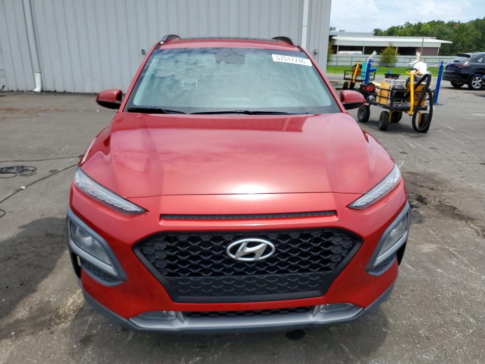 2019 Hyundai VIN KM8K62AA5KU354629 COPART salvage auction — REAR END, Fl - Cert Of Title Slvg Rebuildable, sold $150 on 2026-07-27 (photo 5)