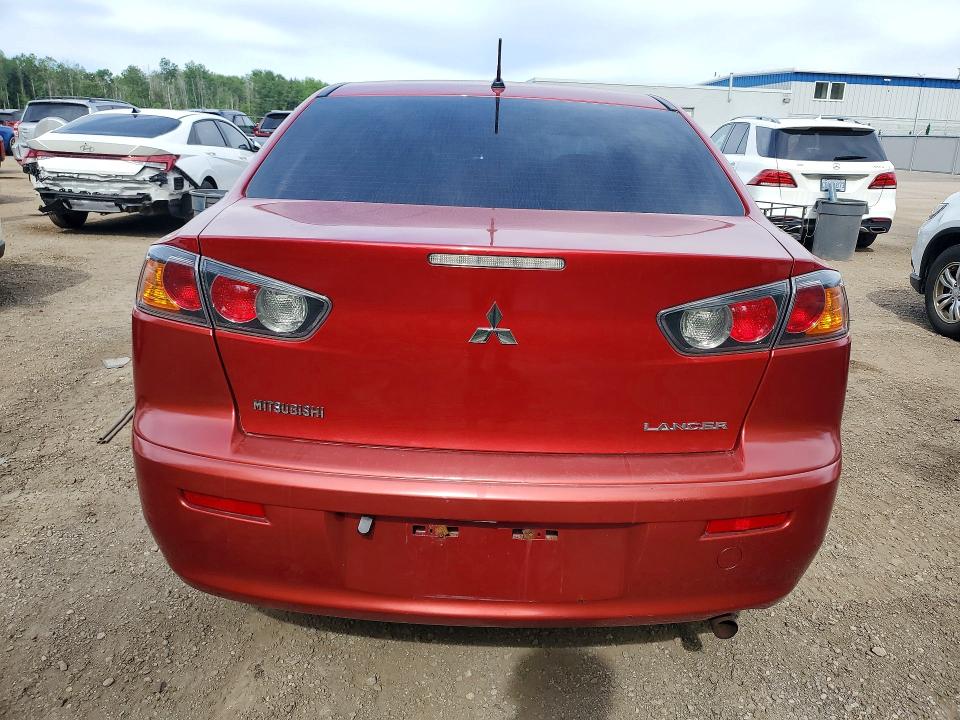 2013 Mitsubishi Lancer VIN JA32U2FU0DU609539 COPART salvage auction — FRONT END, ON - PERMIT NO BRAND - UNFIT, sold $500 on 2026-07-21 (photo 6)