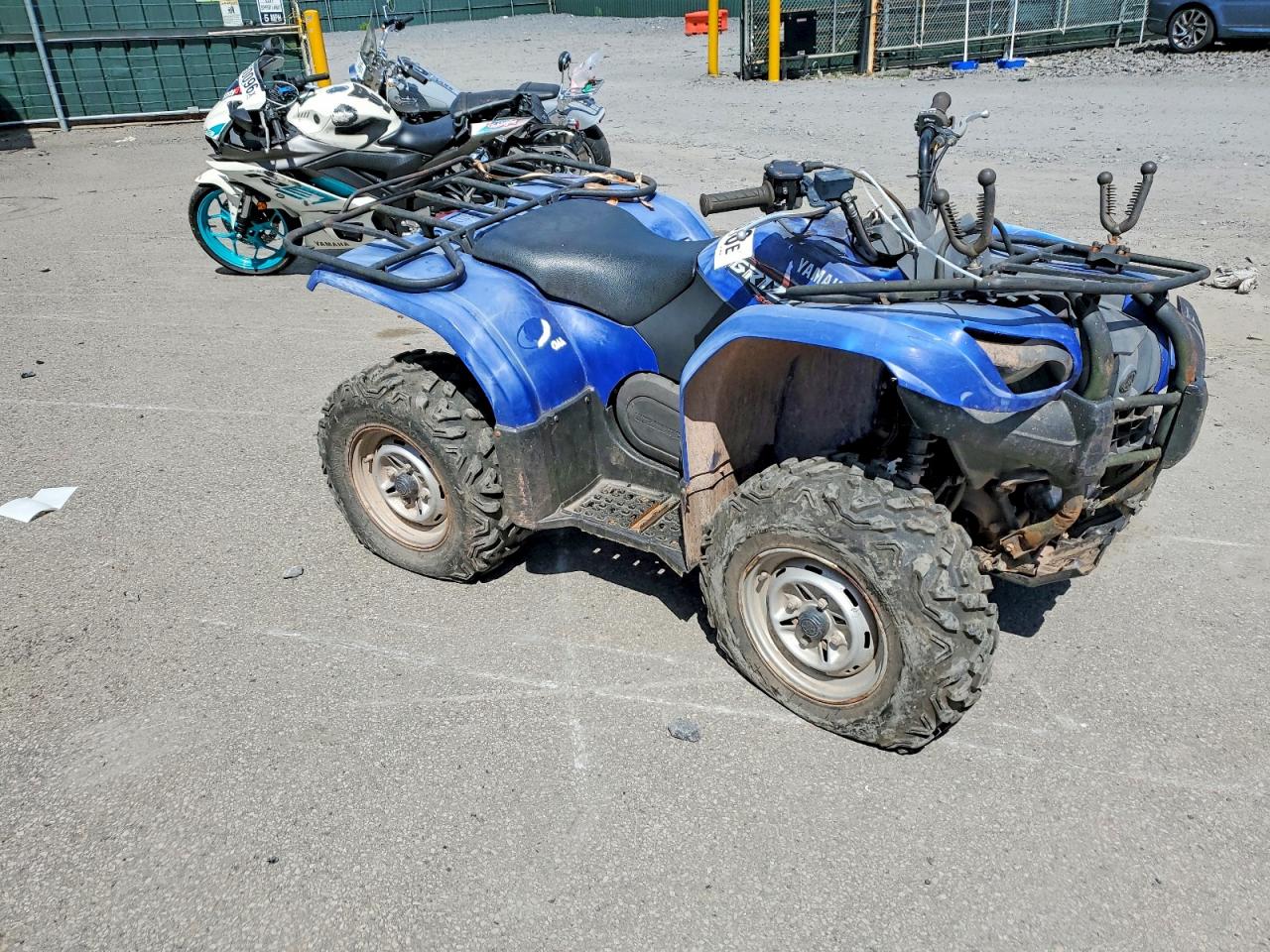 2008 Yamaha yfm VIN 5Y4AJ26Y98A004491 COPART salvage auction — Front End, Ta - Clean Title, sold $750 on 2026-07-08 (photo 1)