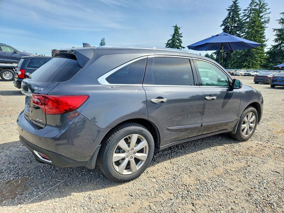 2015 Acura VIN 5FRYD4H85FB009066 COPART salvage auction — REAR END, Wa - Bill Of Sale, sold $6,000 on 2026-07-02 (photo 3)