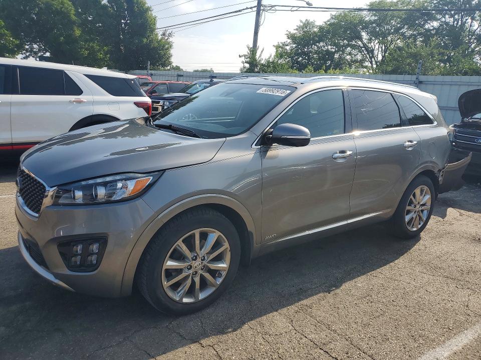 2016 Kia Sorento VIN 5XYPKDA59GG142538 COPART salvage auction — SIDE, OH - CERT OF TITLE-SALVAGE, sold $2,950 on 2026-07-31 (photo 1)